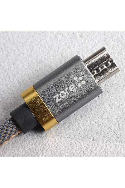 zore Red Poro Micro USB Cable 1M-Senk
