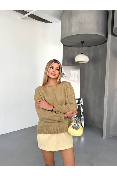 CARLA MARA Low Shoulder Sweater Sweater