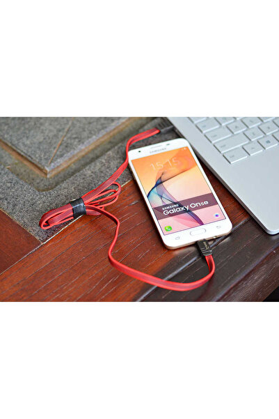 zore Red Mest Micro USB Cable 1M-Senk