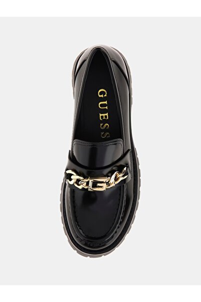 Guess Almosty Zincirli Kadın Makosen Ayakkabı FLTALMELE14