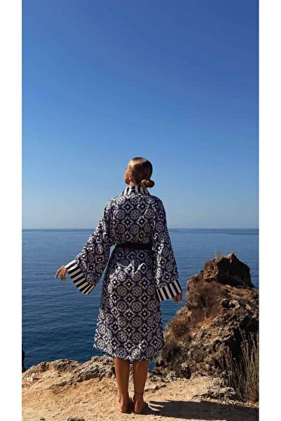 Marielouhome Satin Kimono (with Gift Bag)