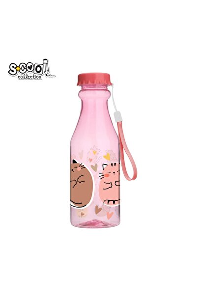 S COOL Sticlă de apă 500 ml, plastic, Purrfect, 6,5x20 cm - S-COOL