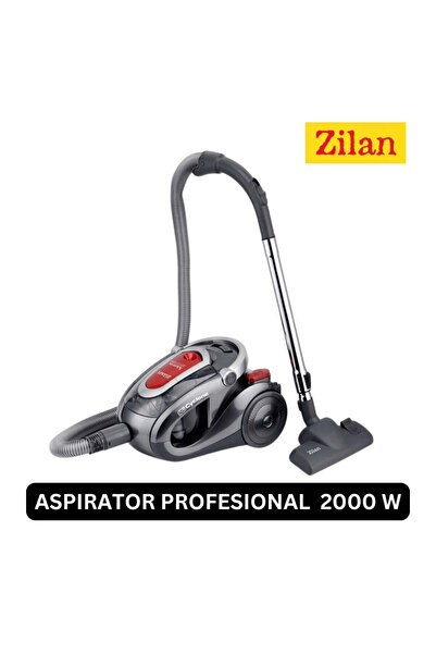 Zilan Professional Vacuum Cleaner - 2000W, HEPA Filter, 2L Capacity, Cyclonic Filtration - 3529