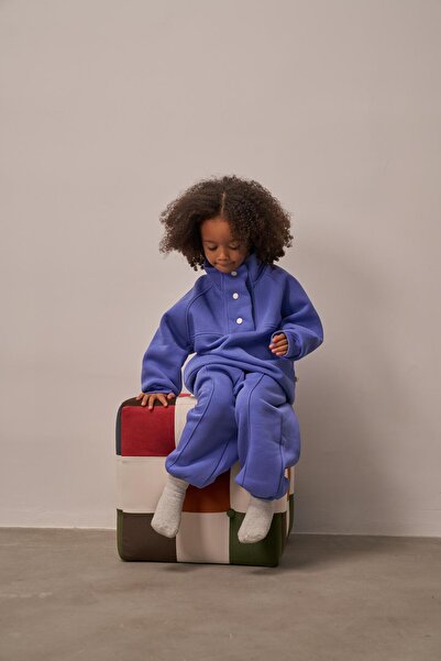 Oh La La Koala For Little Ones Leylak Dik Yaka Eşofman Takım