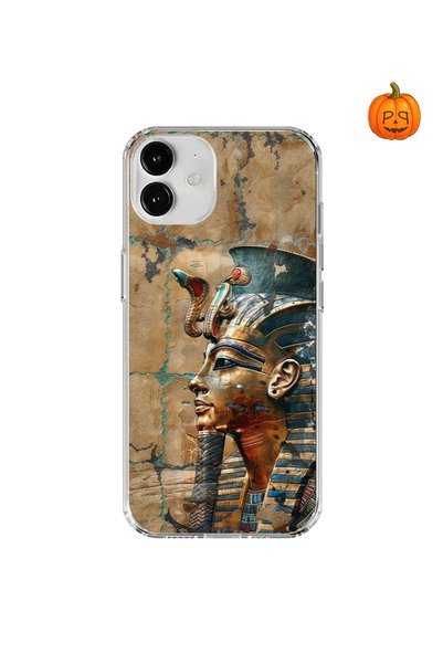 Dali Design حافظة شفافة متوافقة مع هاتف iPhone 12 بتصميم مصر القديمة 6