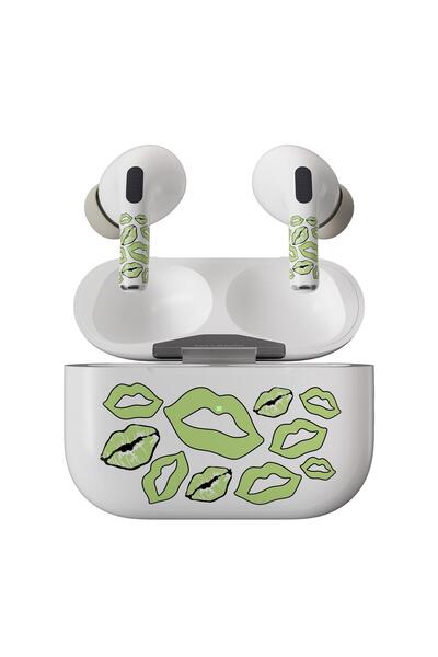 NEXT ONE Skin for AirPods Pro - Glow-in-the-dark lips
