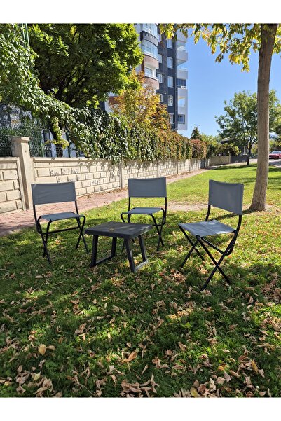 Teknor 3'lü Katlanabilir Bahçe Piknik Balıkçı Kamp Seti