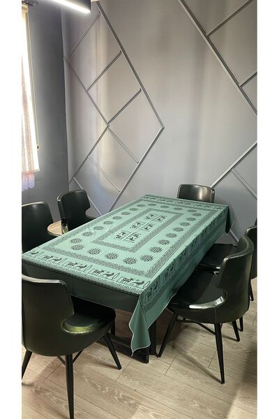 LORENDA Hitit Desenli Didörtgen Masa Örtüsü