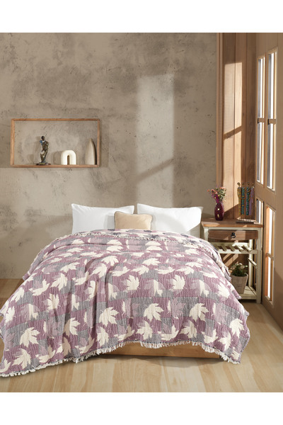 luxtex Двустранно, с жакардов десен, 5-слойно, подплатено муселиново одеяло, ...