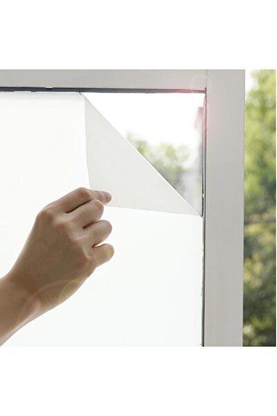 topbazar Folie decorativă mată pentru geamuri, tip mată, protecție vizuală și...