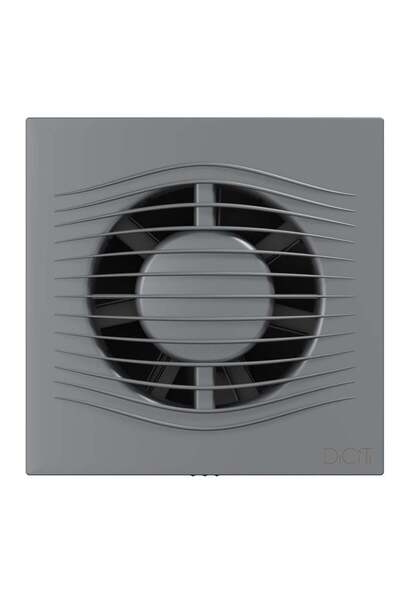 Venteurope ELEGIA100BDGM wall fan, square, diameter 100 mm, flow rate 100 mc/h, 7.8W, IP45