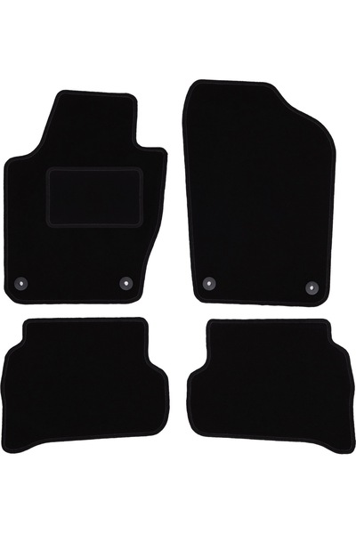 Other Covorașe negre din velur pentru: Volkswagen Polo V hatchback (2009-2017)