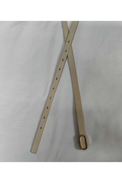 Maison La Femme Cureaua ovală pentru femei cu cataramă aurie Curea subțire pe...