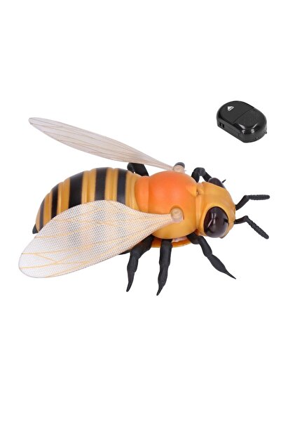 Mmgoqqt Interactive toy, Mmgoqqt, remote-controlled bee, flexible body, LED light effect, 13x11x3.5cm