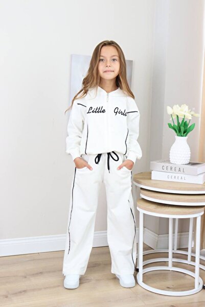 Bisahane Girl's Little Girls Zippered Style 2-Piece Set