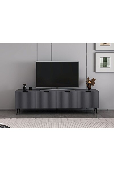 Minar Plus Tv Ünitesi Antrasit/Antrasit