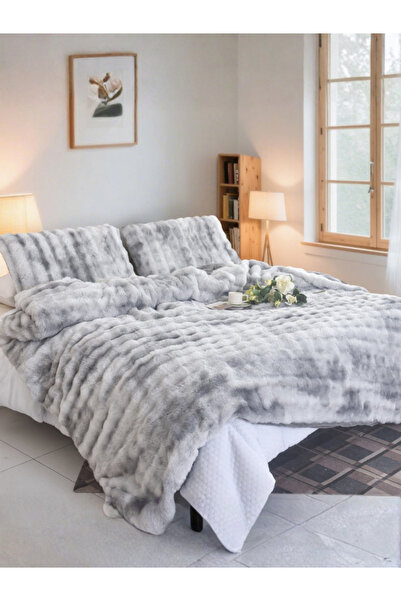 Get Ready Σετ γούνινης παπλωματοθήκης 160 x 200 & 1 μαξιλαροθήκη - 6 χρώματα