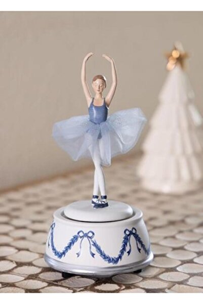 The Mia Ballerina Music Box 11X11X21Cm