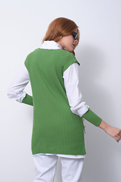 Clothes Fast Ribbed Knit Sweater Shirt Double Combination