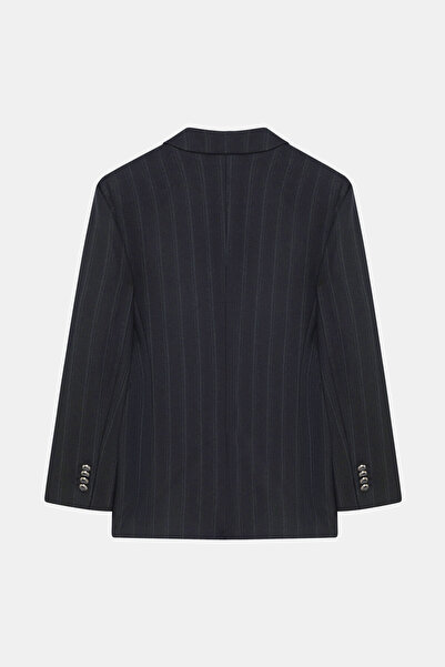 W Collection Black Glitter Striped Jacket