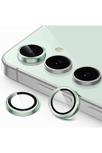 m.tk moveteck Samsung Galaxy S25 Fe Kamera Koruma Lens Koruyucu Temperli Cam ...