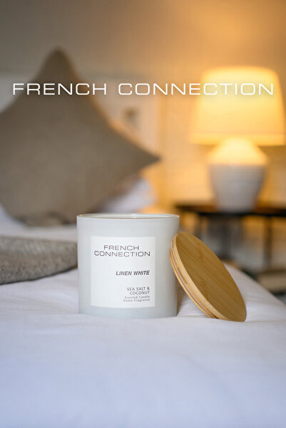 French Connection Pastel Range Sea Salt & Coconut Candle - Large