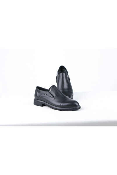 Castle Black 71138-1 Black Casual Men's Leather Shoes