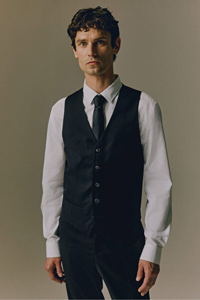 H&M Takım Yeleği Slim Fit