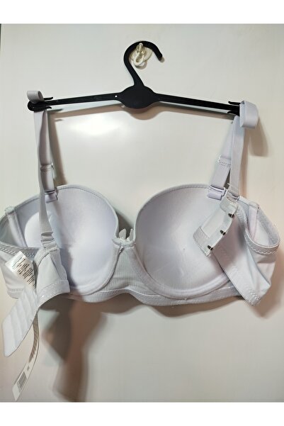 BEST UMT Umt Strapless Cut Half-Filled C Mold Strap Removable Non-Slip Transparent Tape Bra