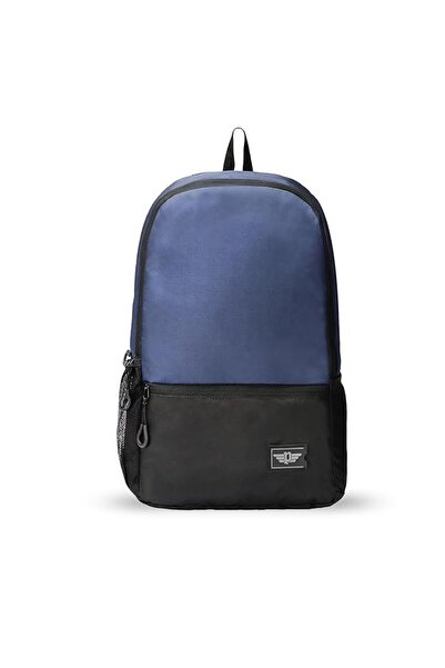 Police Brexit Laptop backpack, 15.6 inch, 31 x 12 x 44 cm, navy/black