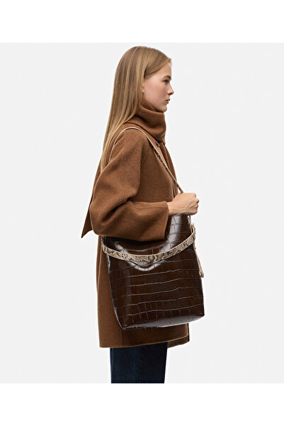 İpekyol Contrast Strap Bucket Bag