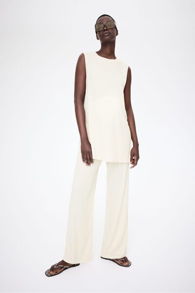 H&M MAMA 2 Parçalı Tekstüre Jarse Set