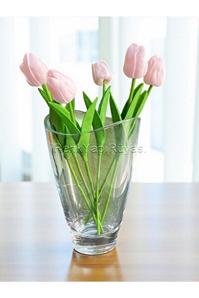 RENK YAPI RÜYASI LALELE ARTIFICIALE CU TEXTURA UMEDE, DECORATIVE, STILATE, 6 ...