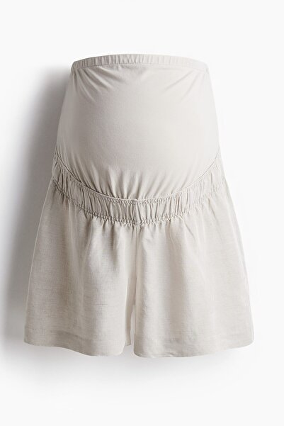 H&M MAMA Keten Karışımlı Şort