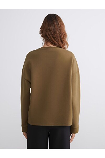 LC Waikiki Γυναικείο φούτερ Crew Neck Oversize