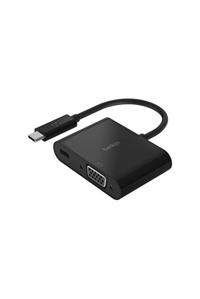 Belkin USB-C/VGA HD 1080p 60W güç MacBook Pro VGA adaptörü