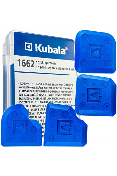 Other KUBALA 1662 - CUBURI DE CAUCIUC PENTRU PROFILARE SILICON 4 BUCĂȚI
