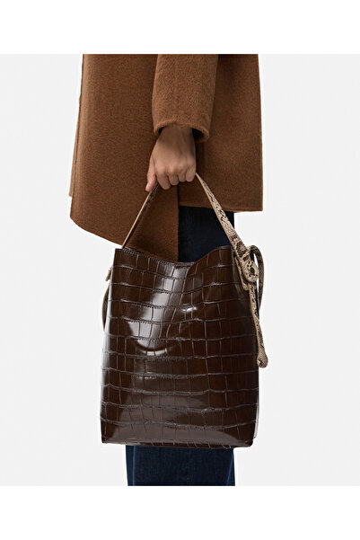 İpekyol Contrast Strap Bucket Bag