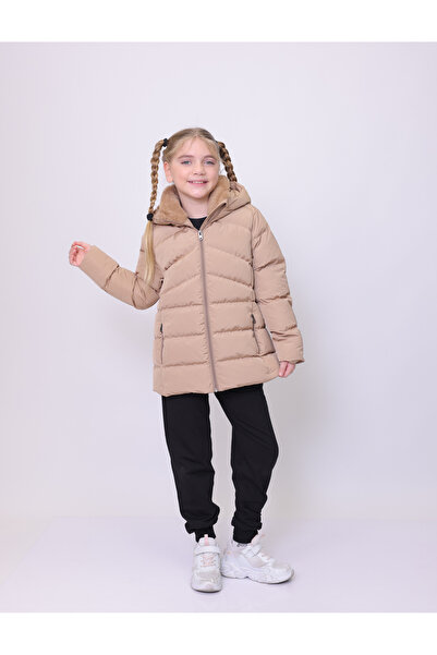 PIQUE Children's Coat Hooded Puffer Girl's Coat
