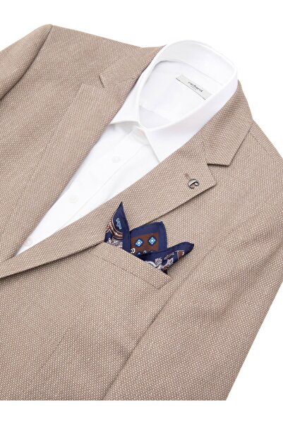 Cacharel Lacivert %100 İpek Mendil 50317257-200