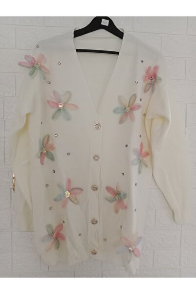 Butik Triko çiçek motifli ikili takım