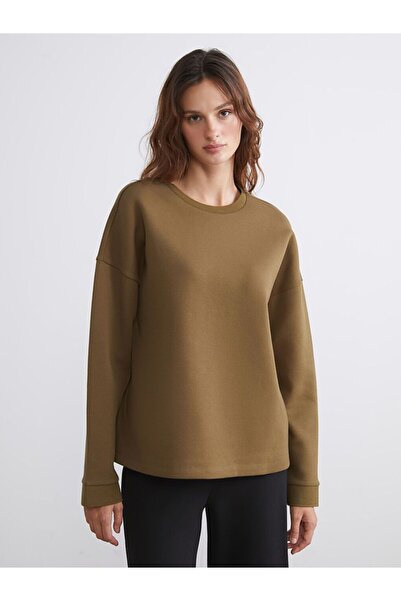 LC Waikiki Γυναικείο φούτερ Crew Neck Oversize