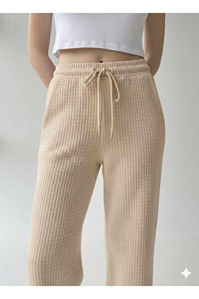 ZİYMO ΓΥΝΑΙΚΕΙΟ Καλοκαιρινό Παντελόνι από Ύφασμα Bubble