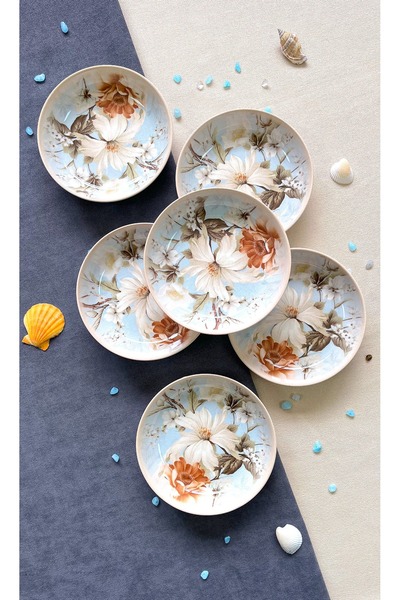 ers erbaşlar طقم فطور فاخر من 6 قطع من نيفادا