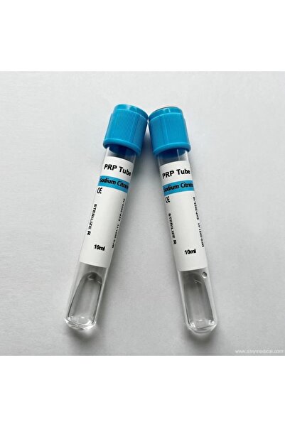 vakumlutube prp tüp 10ml 20 adet vakumlu tüp