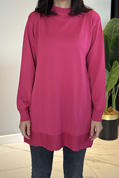 REMSA توب تريكو بتفاصيل أزرار 34120 فوشيا