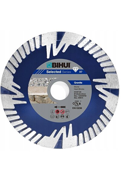 Other Disc diamantat Bihui pentru materiale dure 125 mm DCDF125