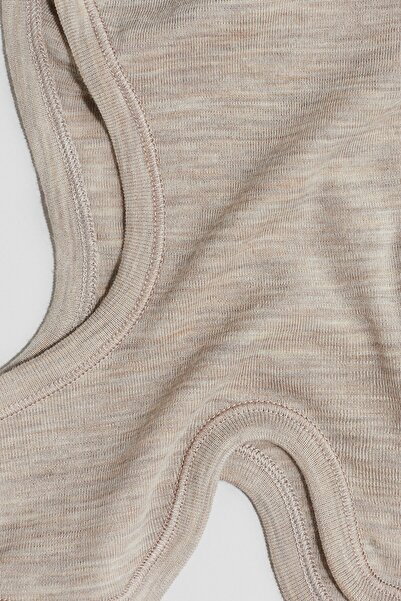 H&M Merinos Yünlü İnce Triko Kar Maskesi