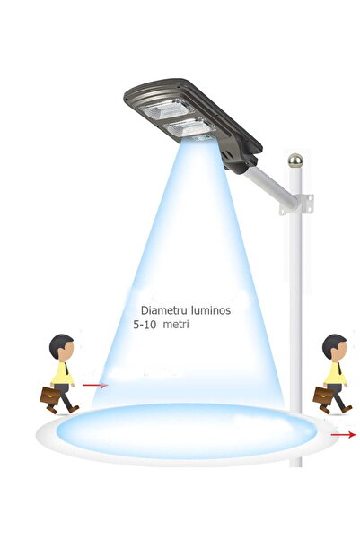 buz 40W Solar Street / Garden Lamp, Waterproof, with Mounting Bracket