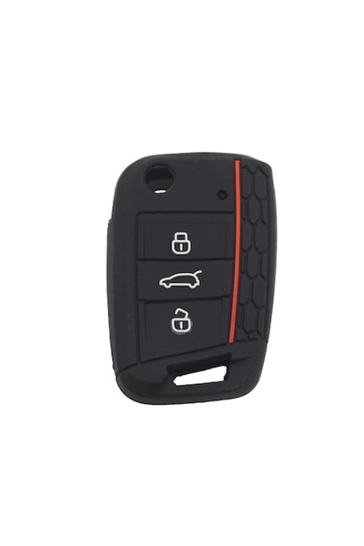 OEM Husa pentru cheie VW Polo Golf 7 Tiguan Skoda Octavia Karoq Seat Ateca Leon Ibiza 2015-2019
